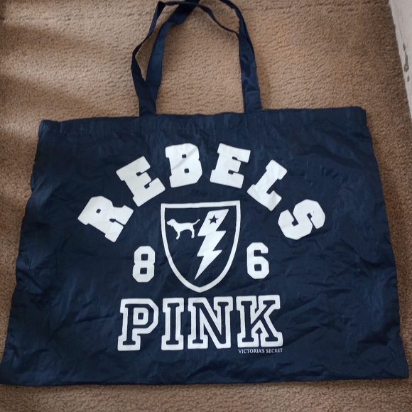 Rare Vintage Victoria' secret ❤️ pink VS pink prop display bag tote - Picture 2 of 2